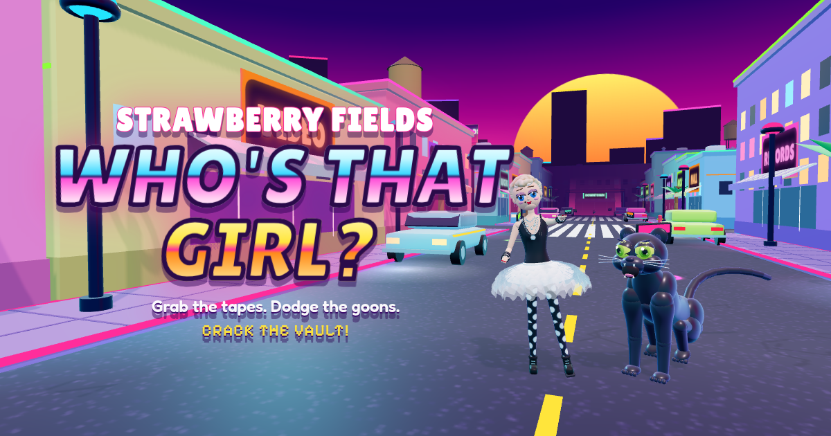 Who's That Girl? game art