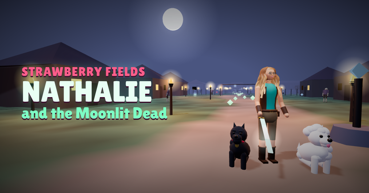 Nathalie and the Moonlit Dead game art